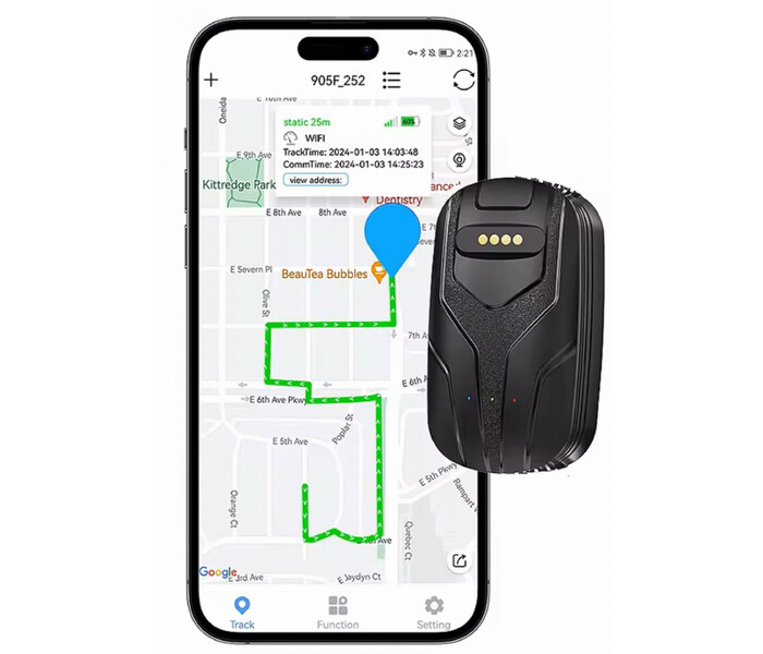 GPS Tracker Παρακολούθησης Αδιάβροχο Σε Πραγματικό Χρόνο